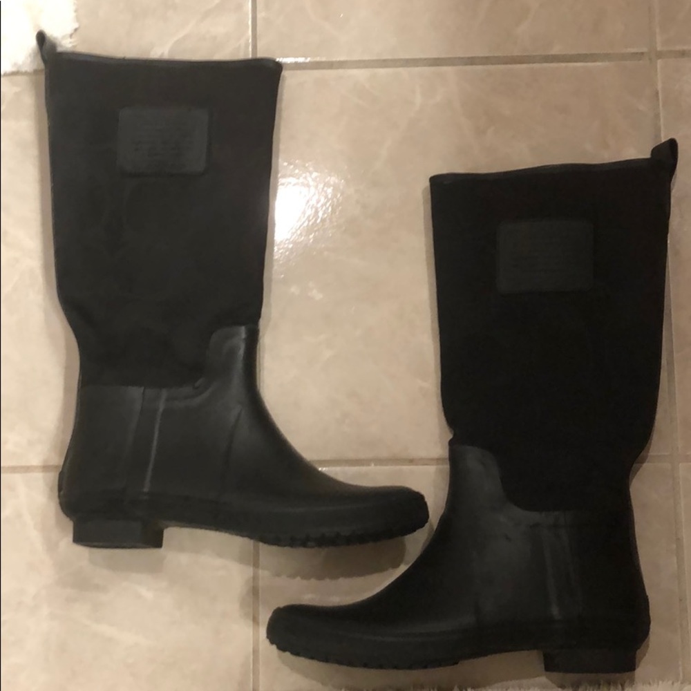 Coach Rain boots